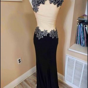 Black gown dress